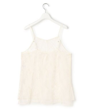 23区 【先行予約】刺繍レース キャミソール アイボリー系