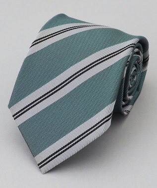 GOTAIRIKU  GOTAIRIKU別注【日本製】シルク ネクタイ_レジメンタル柄