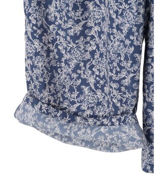 earth music&ecology 隠れウサギ柄パンツ Navy