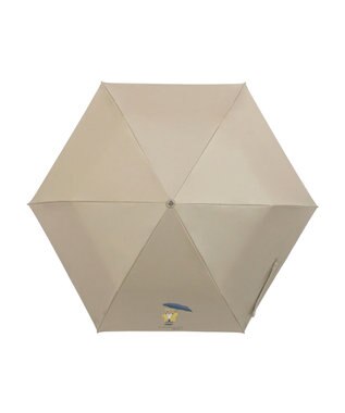 MOONBAT 【 遮光率100％/遮熱/UV/軽量】POLO RALPH LAUREN（ポロ ラルフローレン）晴雨兼用日傘  レインベア  折りたたみ傘 ベージュ