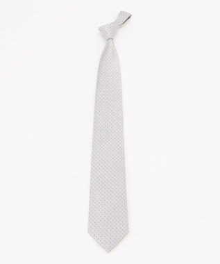 J.PRESS MEN 【FOMARL COLLECTION】ドット柄 フォーマルネクタイ ライトグレー系7