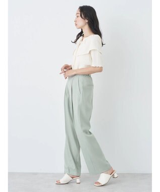 earth music&ecology ビッグカラーカットプルオーバー Off White