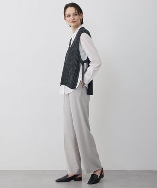 ICB L 【先行予約】 ハイツイストドライメッシュ ワイドストレートパンツ トープ