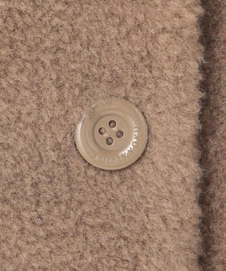 組曲 KIDS 【150-170㎝】スライバー ピーコート ブラウン