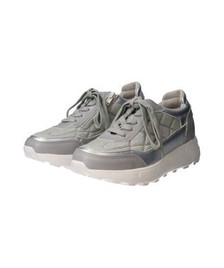 Bridget Birkin 【Bridget Birkin】インヒールキルティングスニーカー シルバー