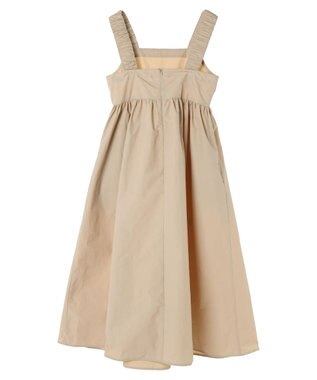 Green Parks ａ．肩ひもギャザーノースリワンピース Beige