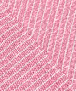 23区 【先行予約】LIBECOリネン ボリュームスリーブ ブラウス ピンク系