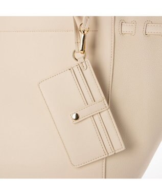 UNBILLION カシュカシュ cachecache / サイドドロストA4トートバッグ アイボリー