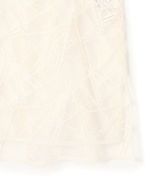 23区 【先行予約】刺繍レース キャミソール アイボリー系
