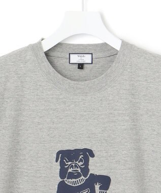 J.PRESS YORK STREET 【UNISEX】YALE × J.PRESS YORK STREET コラボTシャツ ライトグレー系