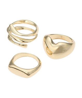 AMERICAN HOLIC ３ＳＥＴボリュームメタルリング