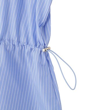 Green Parks ビスチェドッキングカットプルオーバー Stripe Blue