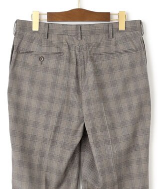 J.PRESS MEN 【J.PRESS MOVING】Albino Torello Viera グレナカートチェック スラックス ブラウン系3