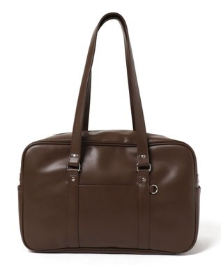 WEGO 【SCHOOLITEM】PUスクールバッグ ブラウン