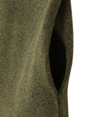 CRAFT STANDARD BOUTIQUE ビックカラーコーディガン Khaki