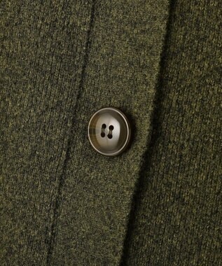 CRAFT STANDARD BOUTIQUE ビックカラーコーディガン Khaki