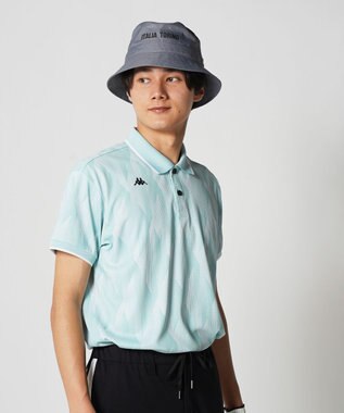 FILA GOLF／marie claire 【Kappa】柄半袖ポロシャツ