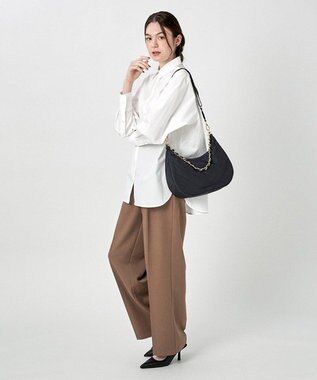 LeSportsac CHAIN N/S CONV HOBO/ディープシーブルーキルト ディープシーブルーキルト