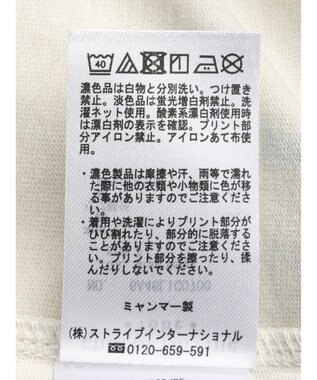 Green Parks ２色カラーロゴレギュラーＴシャツ Gray Beige