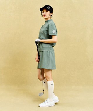 23区GOLF 【WOMEN】カノコダンボール スウェットスカート スモーキーグリーン系