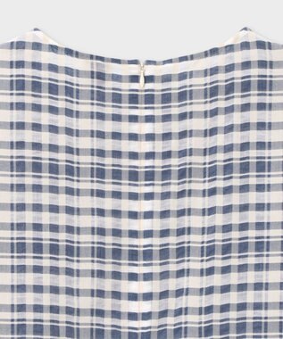 Paul Smith 【洗える】サッカーチェック サマードレス ネイビー