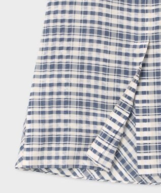Paul Smith 【洗える】サッカーチェック サマードレス ネイビー