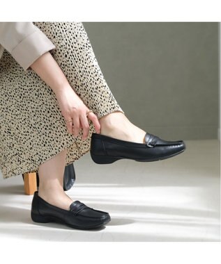 Pointer 本革ドライビングシューズ ブラック