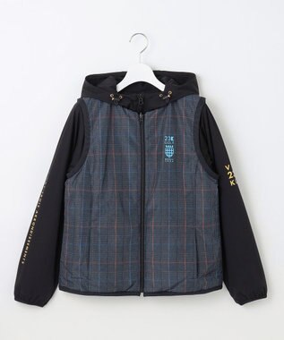 23区GOLF 【WOMEN】マルチウェイ ブルゾン＆リバーシブルベスト セットアイテム　気温の変化に対応 ブラック系