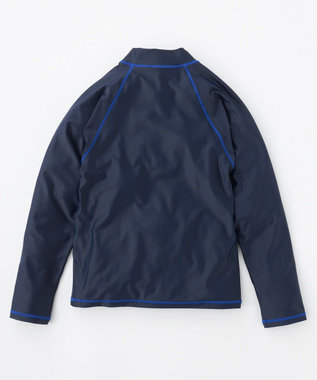 OP／FILA 【Reebok】大きいサイズ｜長袖フルZIPラッシュガード 180㎝ ネイビー