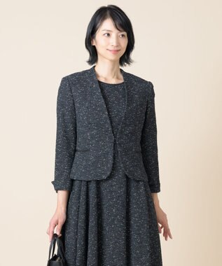 ONWARD Reuse Park セット商品/サイズ38【23区】ジャケット春夏×ワンピース春夏 ネイビー