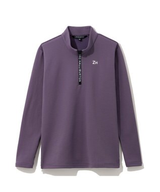ZERO HALLIBURTON ハージップ防寒ロングシャツ 82746 長袖 保温 UV 防寒 インナー ゴルフ ZHG-W9b グレープジャム