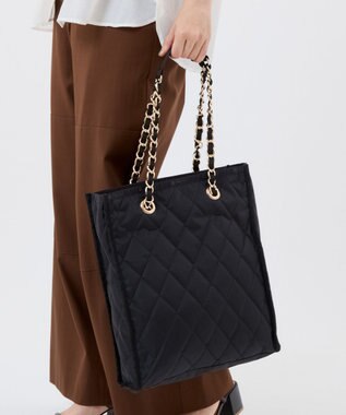 LeSportsac CHAIN N/S TOTE/ミッドナイトキルトチェーン ミッドナイトキルトチェーン