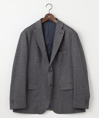 JOSEPH ABBOUD 【キングサイズ・ストレッチ】ツィーディージャージ　ジャケット ライトグレー系