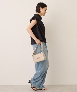 AMERICAN HOLIC バルーンスリーブドロストブラウス Black