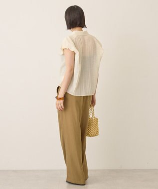 AMERICAN HOLIC バルーンスリーブドロストブラウス Ivory