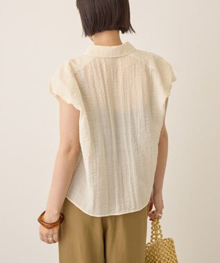 AMERICAN HOLIC バルーンスリーブドロストブラウス Ivory