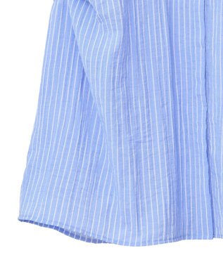 AMERICAN HOLIC バルーンスリーブドロストブラウス Stripe