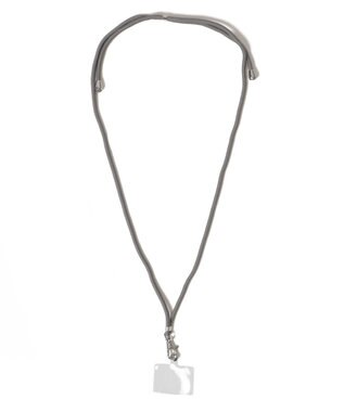 WEGO シート付きロープストラップ グレー