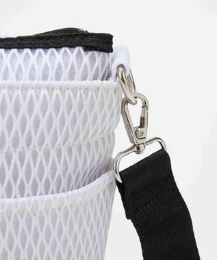 TOPKAPI 【Breath TOPKAPI】ポリメッシュ ショルダー付き トートバッグ ホワイト