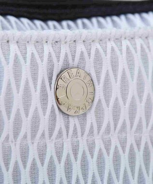 TOPKAPI 【Breath TOPKAPI】ポリメッシュ ショルダー付き トートバッグ ホワイト