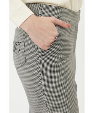 DAKS 裏起毛テーパードパンツ ブラック