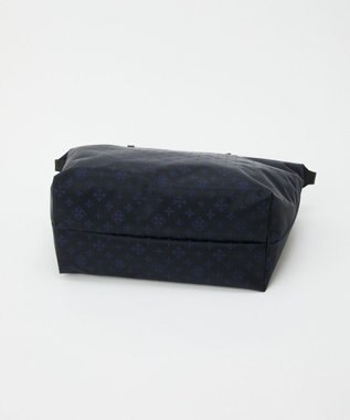 russet ＜380g/軽量＞ファスナー付きナイロントートバッグ(CE-1568) Black/Navy