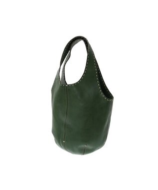 genten 【WEB限定カラー】ユーフラテス(boxバージョン) トートバッグ小 グリーン