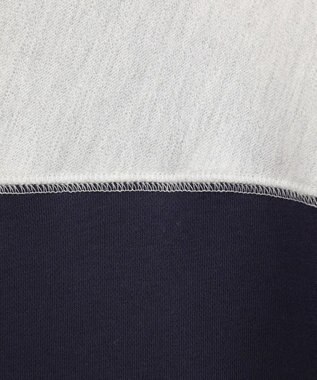 AMERICAN HOLIC 異素材ラグランスリーブロングワンピース Navy