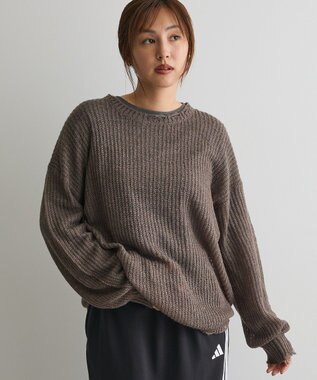 CRAFT STANDARD BOUTIQUE シアーモヘヤライクニットプルオーバー