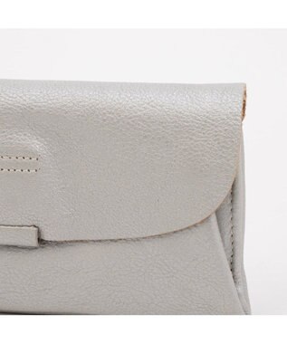 UNBILLION アトランタ ATLANTA / 牛革かぶせ長財布 シルバーグレー