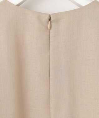 J.PRESS LADIES S 【セットアップ対応・洗える・UVケア・速乾】 OXIJEWELストレッチ ワンピース ベージュ系