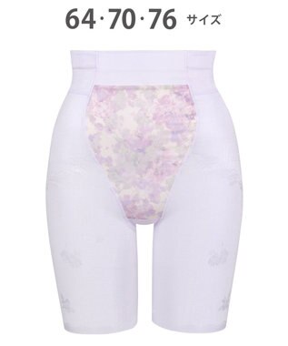 Wing ガードル 【ハミデンヌ】 ウエストのハミ肉すっきりカバー ロング丈 KQ2785 ウイング／ワコール アイボリー