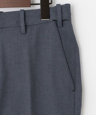 JOSEPH ABBOUD 【オーガニックコットン】シャンブレードビー パンツ ネイビー系