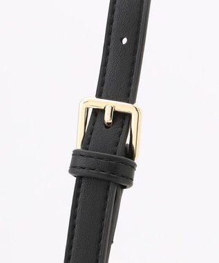 J.PRESS LADIES 【2way】フラップノーブル バッグ ブラック系